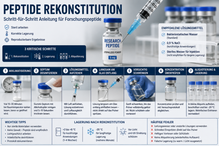 Peptide Rekonstitution