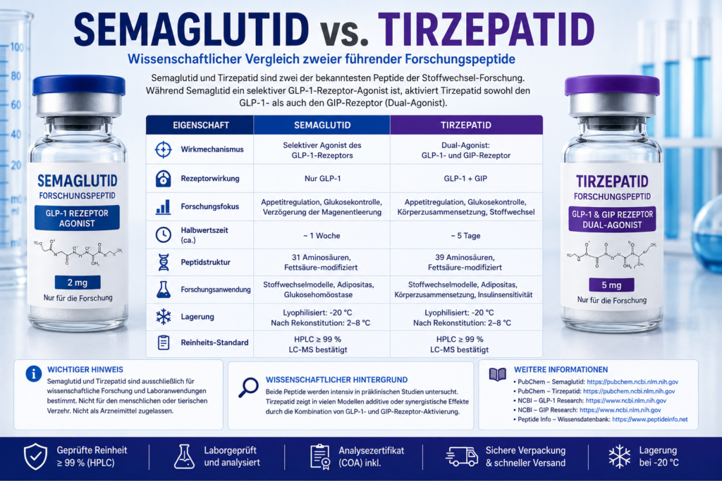 Semaglutid vs. Tirzepatid
